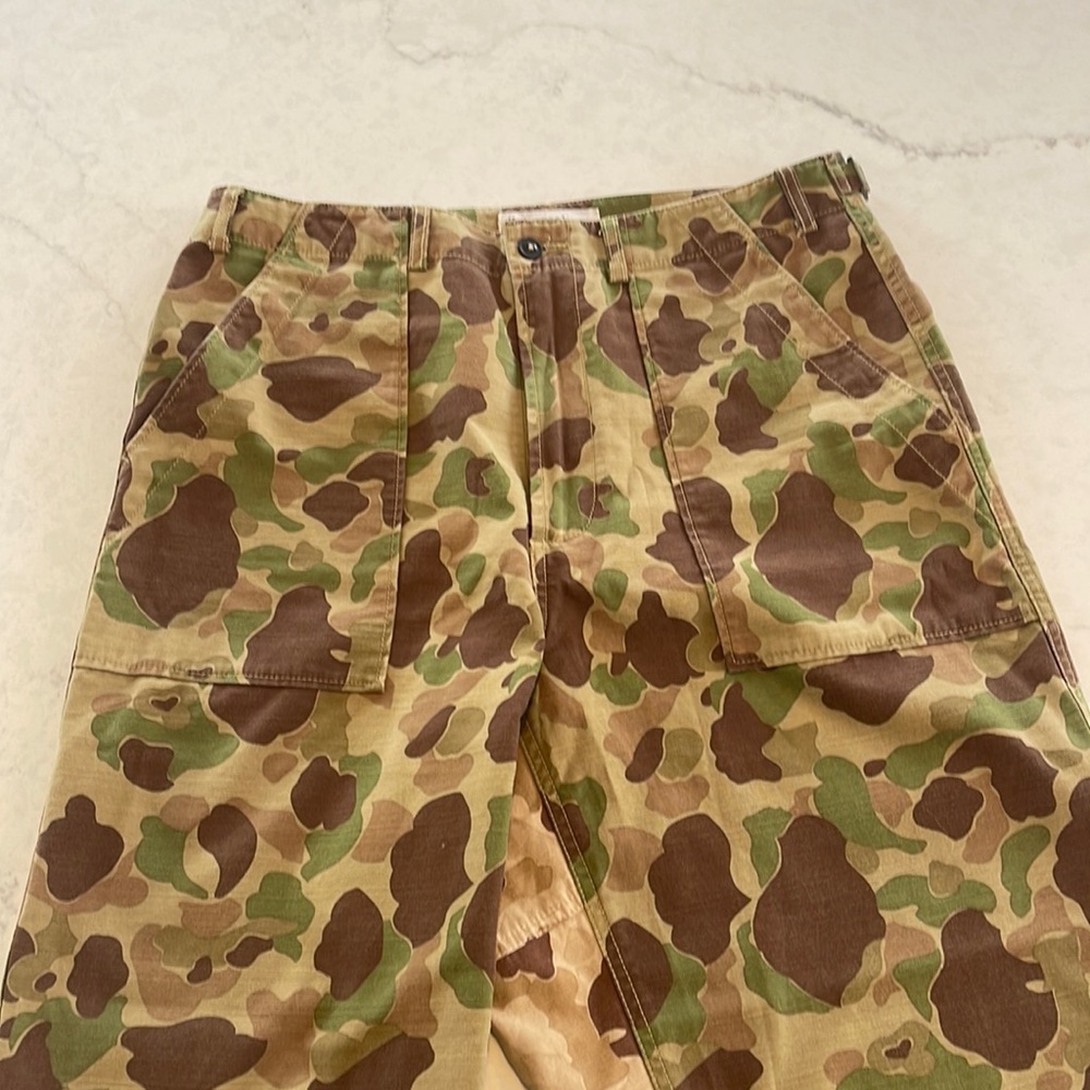 Universal Works Heritage Camo pants